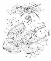 NOSEPAN   CONSOLE ASSEMBLY LITE GT/0933133 AND STARLITE GT/0933127 (4923232323003A)