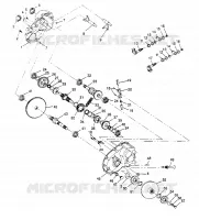 GEARCASE ASSEMBLY 4X4 300 W958130 (4930183018C008)