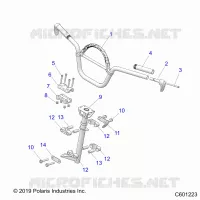 STEERING, HANDLEBAR MOUNTING