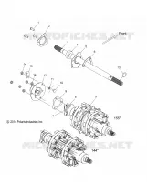 DRIVE TRAIN, JACKSHAFT AND DRIVE SHAFT