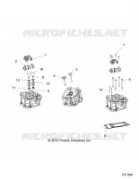 CYLINDER HEAD, CAMS AND VALVES