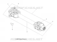 DRIVE TRAIN, PROP SHAFT, REAR