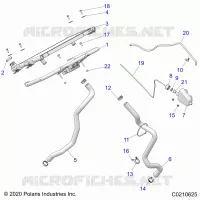 ENGINE, COOLING SYSTEM, RADIATOR