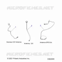 ELECTRICAL, GPS HARNESS AND ANTENNA