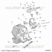 ENGINE, AIR INTAKE MANIFOLD