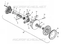DRIVE CLUTCH ULTRA TOURING 0975378 AND EUROPEAN ULTRA TOURING E975378 (4938133813C005)
