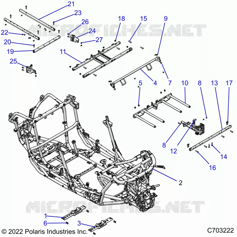 CHASSIS, MAIN FRAME