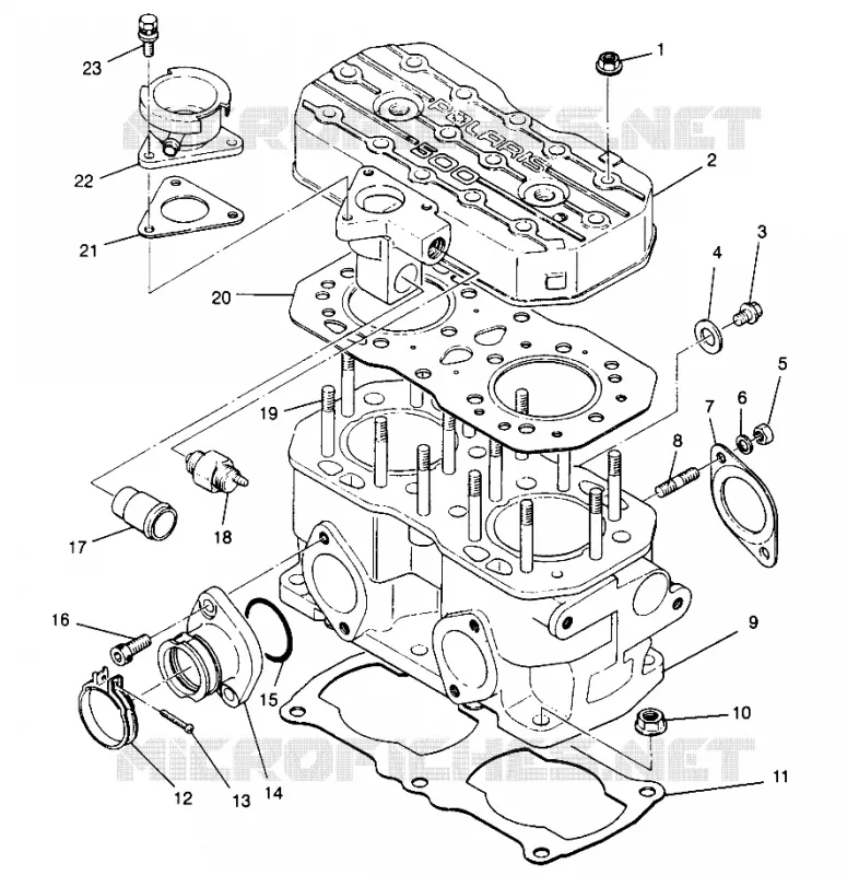 CYLINDER CLASSIC TOURING 0963365 AND EUROPEAN CLASSIC TOURING E963365 (4933623362C009)