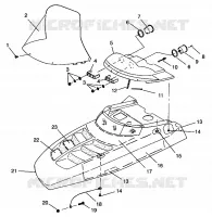 HOOD 500 EFI 0963774 AND EUROPEAN 500 EFI E963774 (4936183618A011)