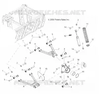 SUSPENSION, WISHBONES   SHOCK ABSORBERS AND REAR DRIVE