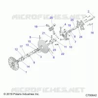 DRIVE TRAIN, PRIMARY CLUTCH