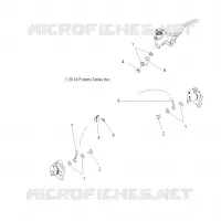 FRONT BRAKE BRAKE LINES