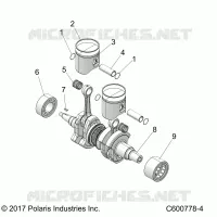 ENGINE, PISTON & CRANKSHAFT