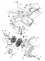 BLOWER HOUSING    RECOIL STARTER TRAN SPORT 0970143 AND EUROPEAN TRAN SPOR (4938293829C008)