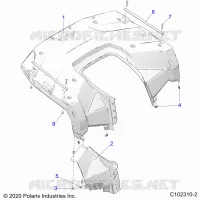 REAR BODYWORK CAB