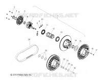 DRIVE TRAIN, CLUTCH, SECONDARY