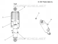 FRONT TRACK SHOCK (7043048)(RMK)