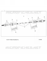 DRIVE TRAIN, FRONT HALF SHAFT