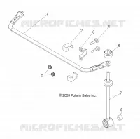 REAR SUSPENSION STABILIZER BAR