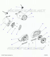 ELECTRICAL, AUDIO, SPEAKERS RIDE COMMAND