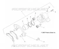 REAR BRAKE CALIPER