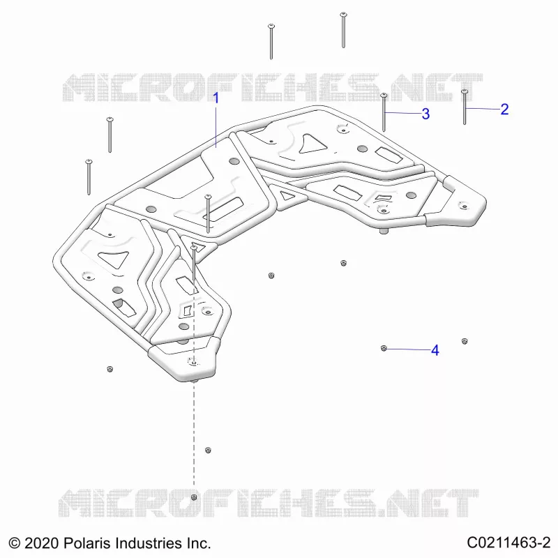 REAR BODYWORK RACK