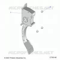 ENGINE, THROTTLE PEDAL