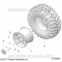 WHEELS, REAR