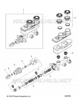 BRAKES, MASTER CYLINDER ASM.
