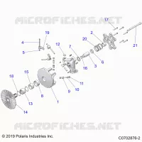 DRIVE TRAIN, PRIMARY CLUTCH