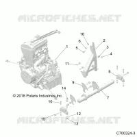 ENGINE, MOUNTING
