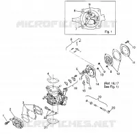 CARBURETOR (SL 700) SL 700 B974071 AND INTL. SL 700 I974071 (4940874087C008)
