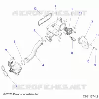 ENGINE, WATERPUMP AND RELATED
