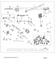 ELECTRICAL, SWITCHES, HARNESS AND INDICATORS