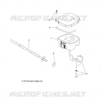 STEERING, CONTROLS, THROTTLE   ASM. AND CABLE