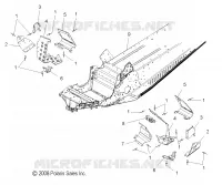 CHASSIS, ASM. AND FOOTRESTS