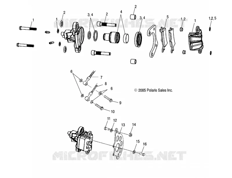 REAR CALIPER MOUNTING