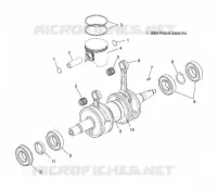 PISTON   CRANKSHAFT (700)