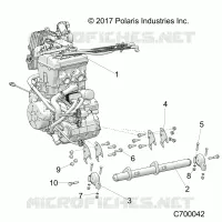 ENGINE, MOUNTING