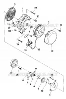 RECOIL STARTER ASSEMBLY (4918531853042A)