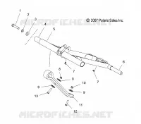 FRONT TORQUE ARM (M-10)(LX)