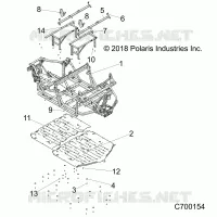 CHASSIS, MAIN FRAME AND SKID PLATES