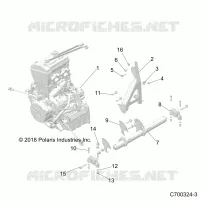 ENGINE, MOUNTING