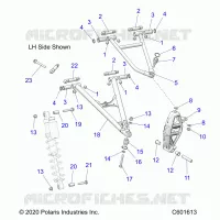 FRONT WISHBONES