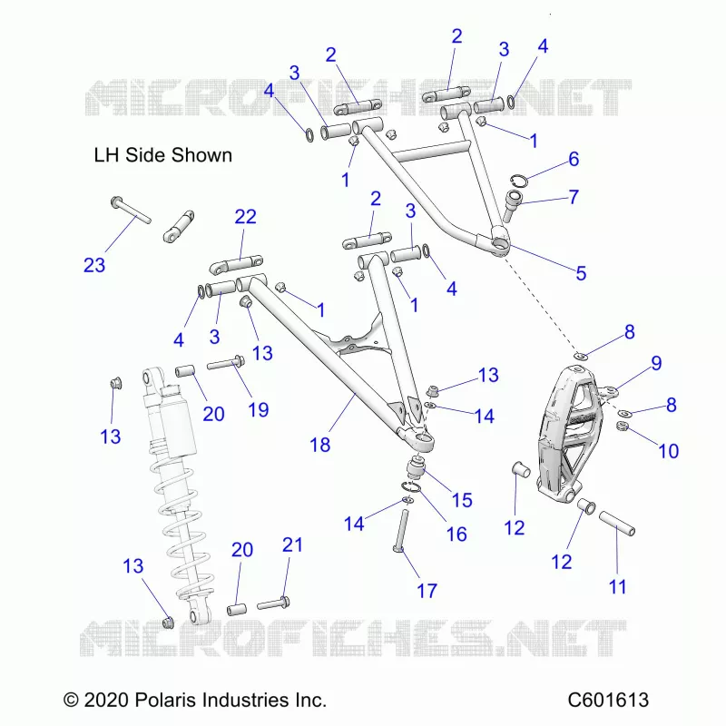 FRONT WISHBONES