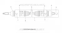 DRIVE TRAIN, REAR DRIVE SHAFT