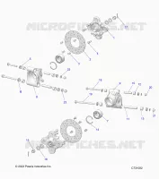 SUSPENSION, REAR CARRIER