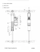 SUSPENSION, REAR SHOCK TRACK
