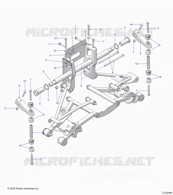 SUSPENSION, TORSION BAR