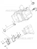 WATER PUMP MAGNUM 4X4 W97AC42A, SWEDISH MAGNUM 4X4 S97AC42E AND NORWEGIAN M (4940834083D002)
